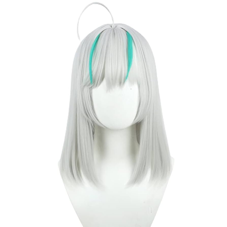 Amazon.co.jp: LAOBAO コスプレ ウィッグ アドミ セミロング